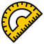 Semicircle icon 64x64