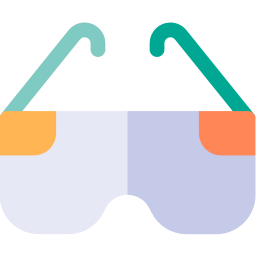 Safety glasses Ikona