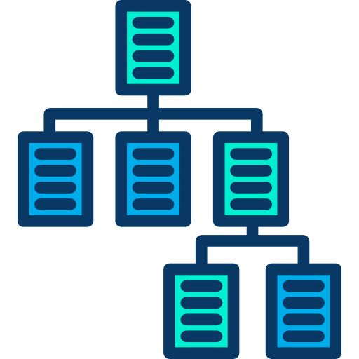 Hierarchical structure icon