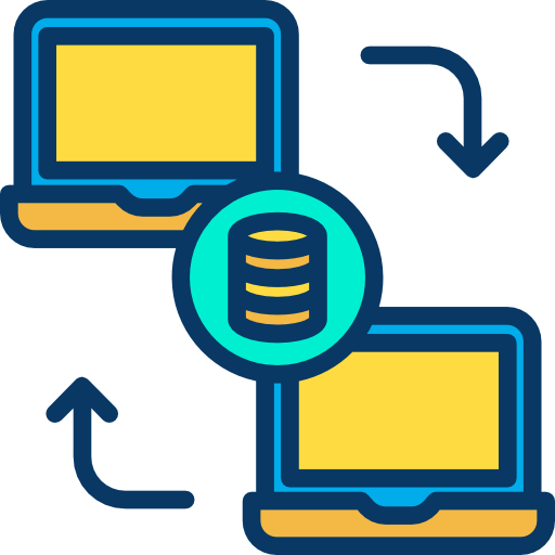 Data transfer icon