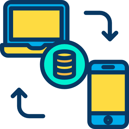 Data transfer icon
