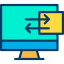 Data transfer icon 64x64