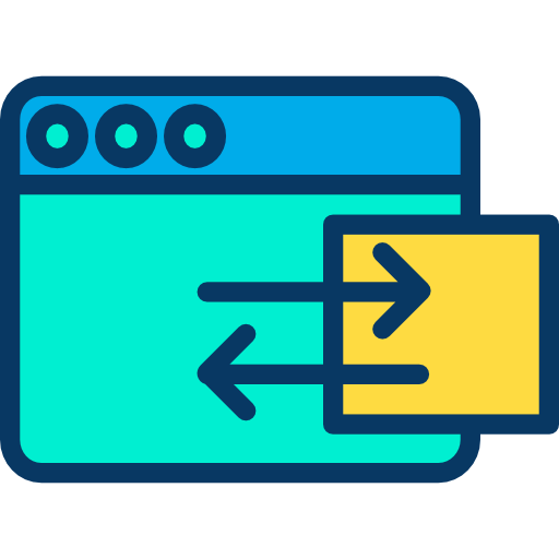 Data transfer icon