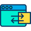 Data transfer icon 64x64