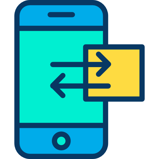 Data transfer icon