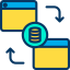 Data transfer icon 64x64