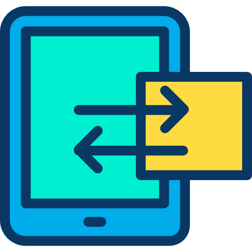 Data transfer icon