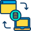 Data transfer icon 64x64