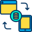 Data transfer icon 64x64