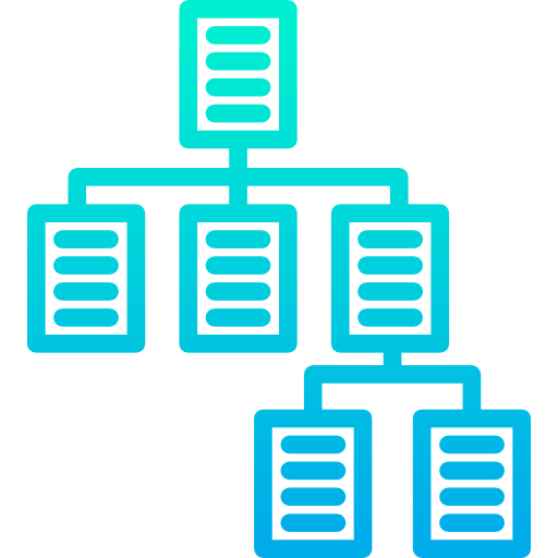 Hierarchical structure icon