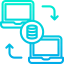 Data transfer icon 64x64