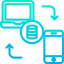 Data transfer icon 64x64