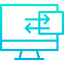 Data transfer icon 64x64