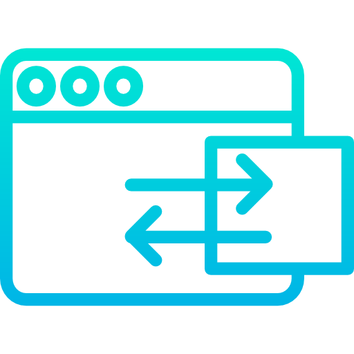 Data transfer icon