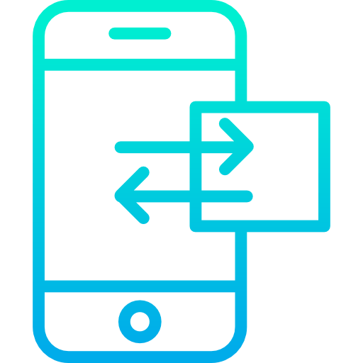 Data transfer icon