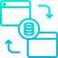 Data transfer icon 64x64