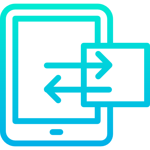 Data transfer icon