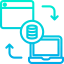 Data transfer icon 64x64
