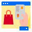 Shopping online ícone 64x64