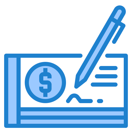 Cheque icon