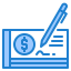 Cheque icon 64x64
