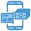 Money transfer icon 64x64