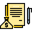 Contract icon 64x64