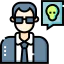 Secret agent icon 64x64