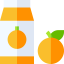 Orange juice icon 64x64