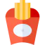 French fries icon 64x64
