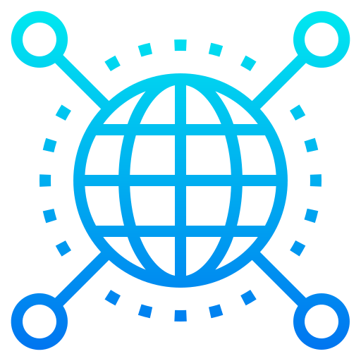 Global network icon