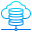 Cloud database ícono 64x64