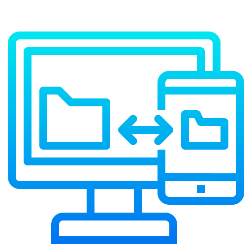 Data transfer icon