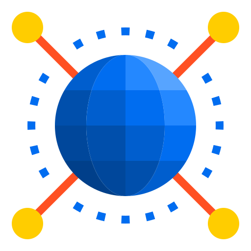 Global network icon