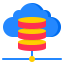 Cloud database ícono 64x64