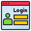 Login icon 64x64
