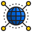 Global network icon 64x64