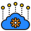 Cloud network icon 64x64