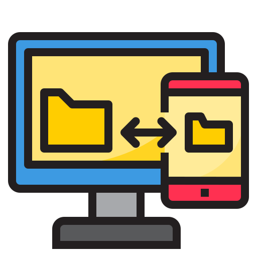 Data transfer icon