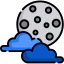 Full moon icon 64x64