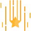 Falling star icon 64x64