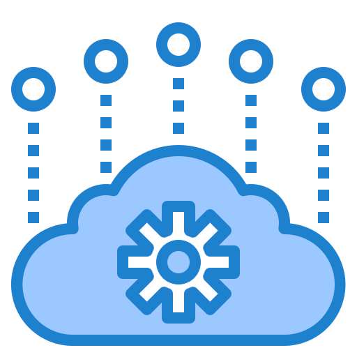 Cloud network ícone