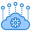 Cloud network icon 64x64