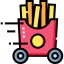 French fries icon 64x64