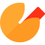 Fortune cookie icon 64x64