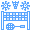 Badminton court icon 64x64