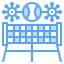 Tennis court icon 64x64
