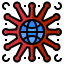Virus icon 64x64
