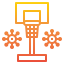 Basketball court icon 64x64