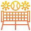 Tennis court icon 64x64